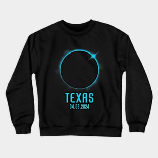 Totality Spring 4.08.24 Total Solar Eclipse 2024 Texas Crewneck Sweatshirt